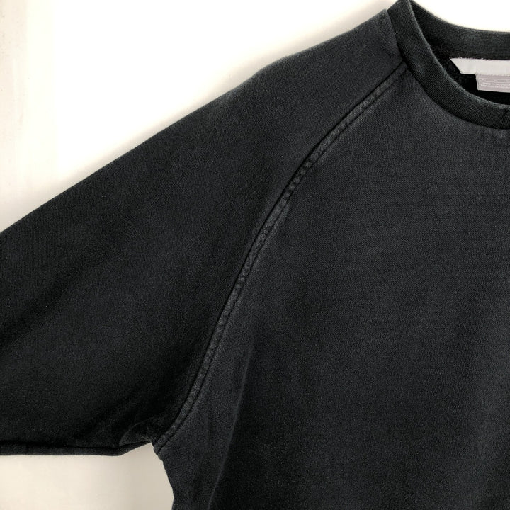 2000'S Nike One-Point Logo Sweatshirt, Made in Indonesia, Men's XL (approx.) cotton black type Vintage Second Hand