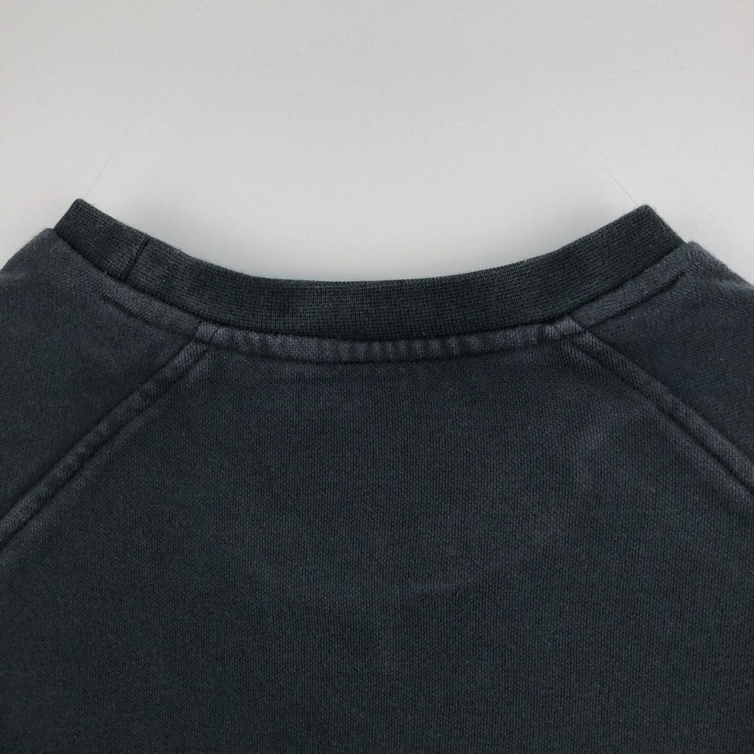 2000'S Nike One-Point Logo Sweatshirt, Made in Indonesia, Men's XL (approx.) cotton black type Vintage Second Hand