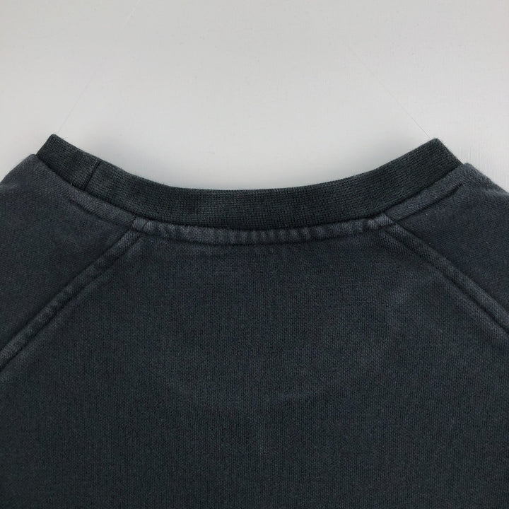 2000'S Nike One-Point Logo Sweatshirt, Made in Indonesia, Men's XL (approx.) cotton black type Vintage Second Hand