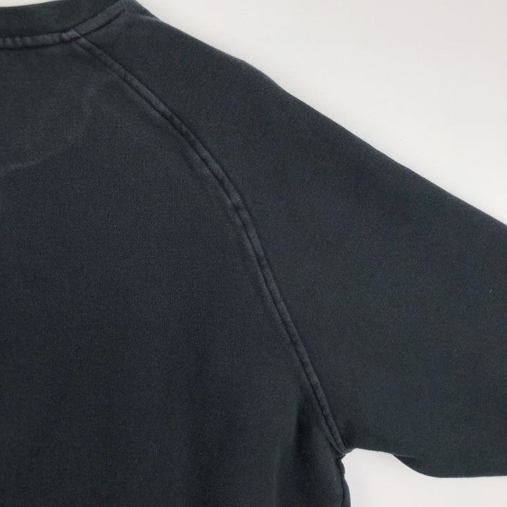 2000'S Nike One-Point Logo Sweatshirt, Made in Indonesia, Men's XL (approx.) cotton black type Vintage Second Hand