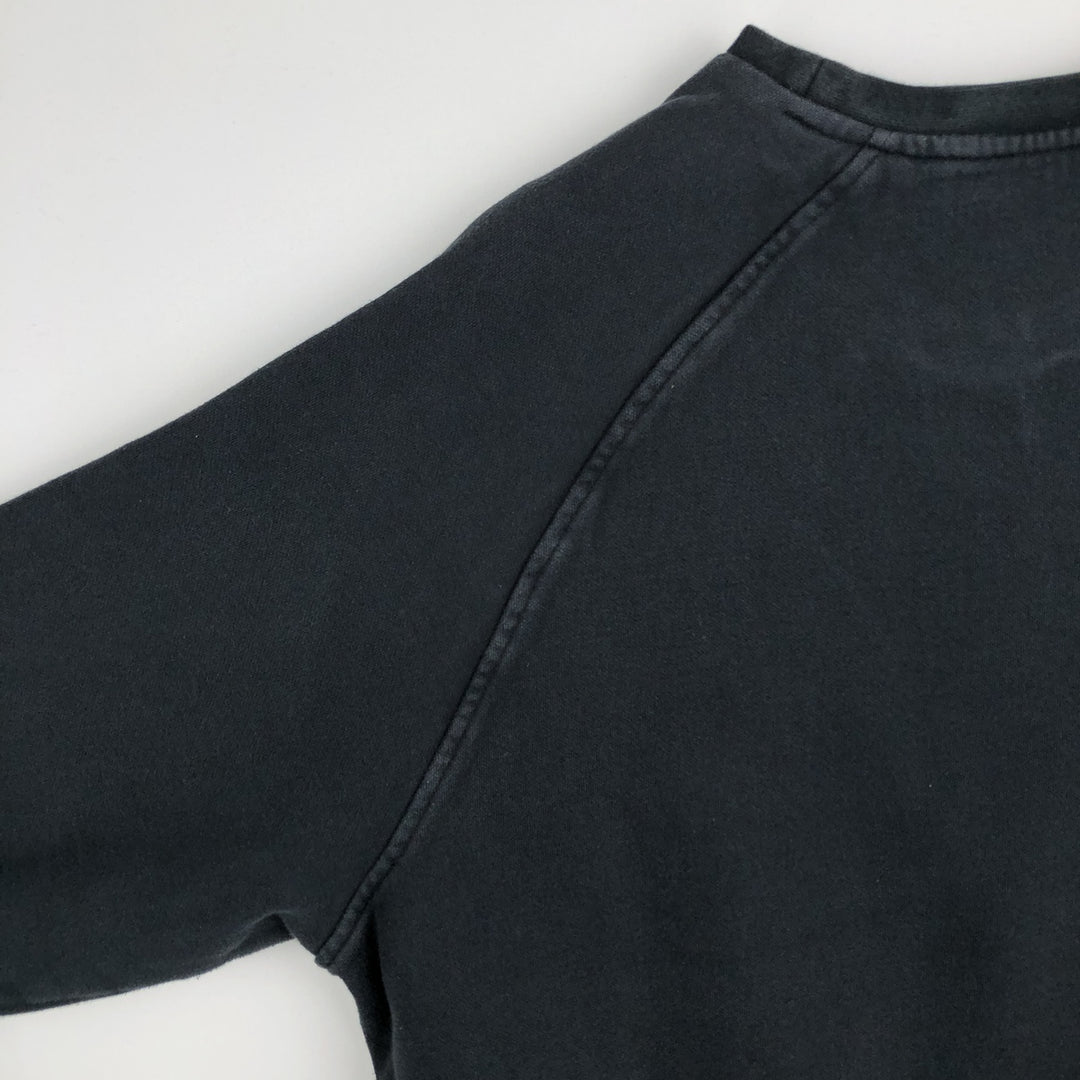 2000'S Nike One-Point Logo Sweatshirt, Made in Indonesia, Men's XL (approx.) cotton black type Vintage Second Hand