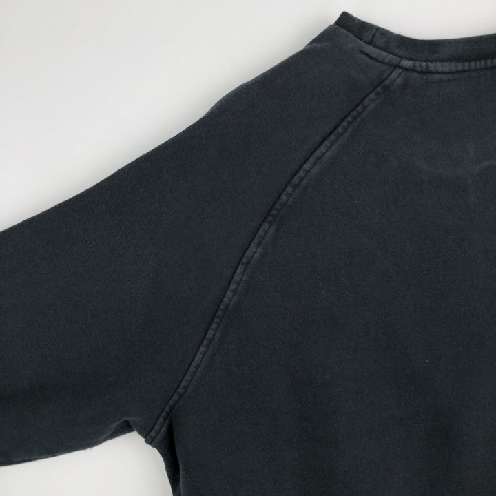 2000'S Nike One-Point Logo Sweatshirt, Made in Indonesia, Men's XL (approx.) cotton black type Vintage Second Hand