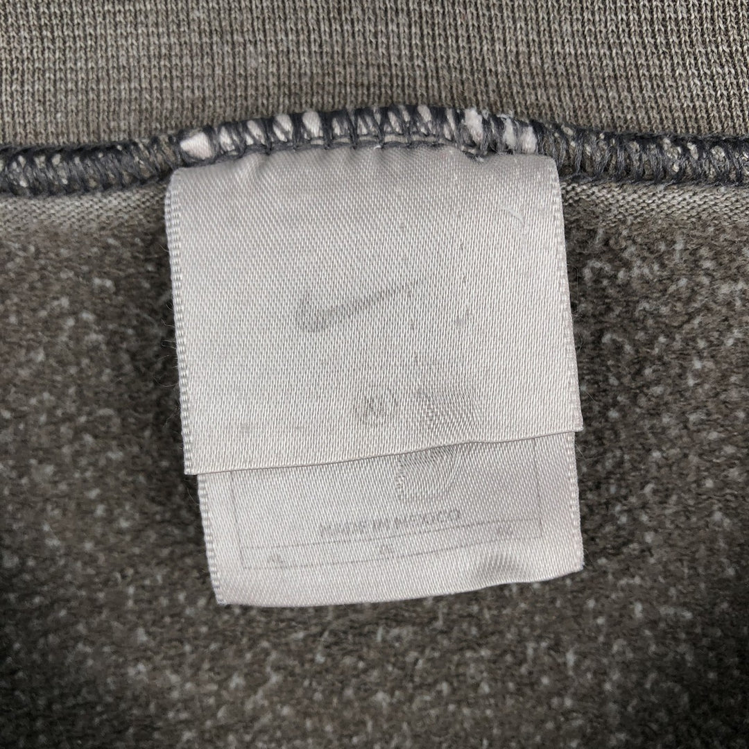 Nike logo sweatshirt, sweatshirt, men's size XL cotton Charcoal Vintage Second Hand