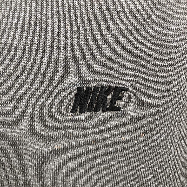Nike logo sweatshirt, sweatshirt, men's size XL cotton Charcoal Vintage Second Hand