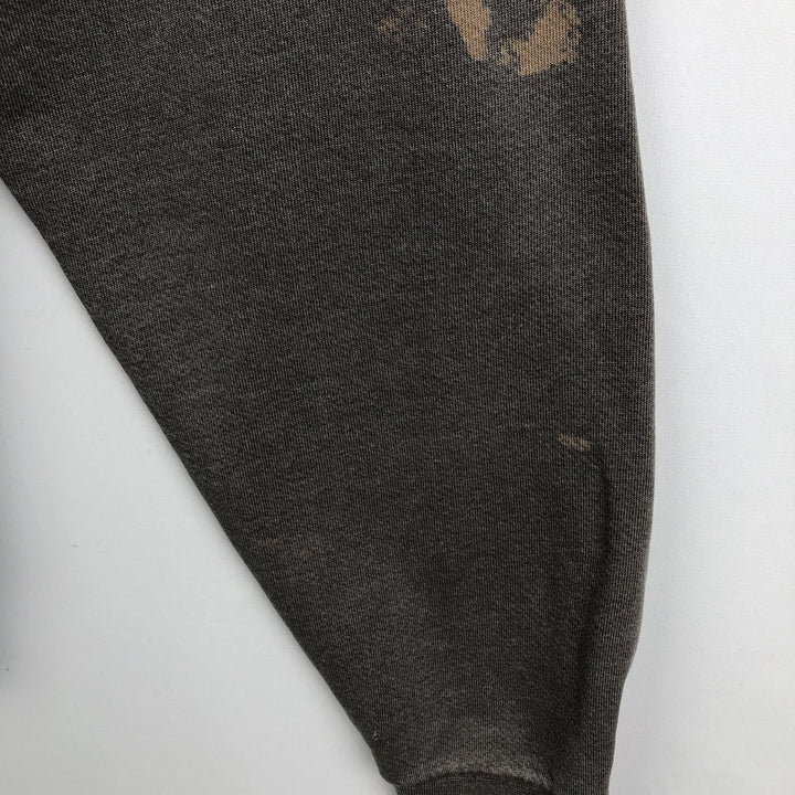 Nike logo sweatshirt, sweatshirt, men's size XL cotton Charcoal Vintage Second Hand