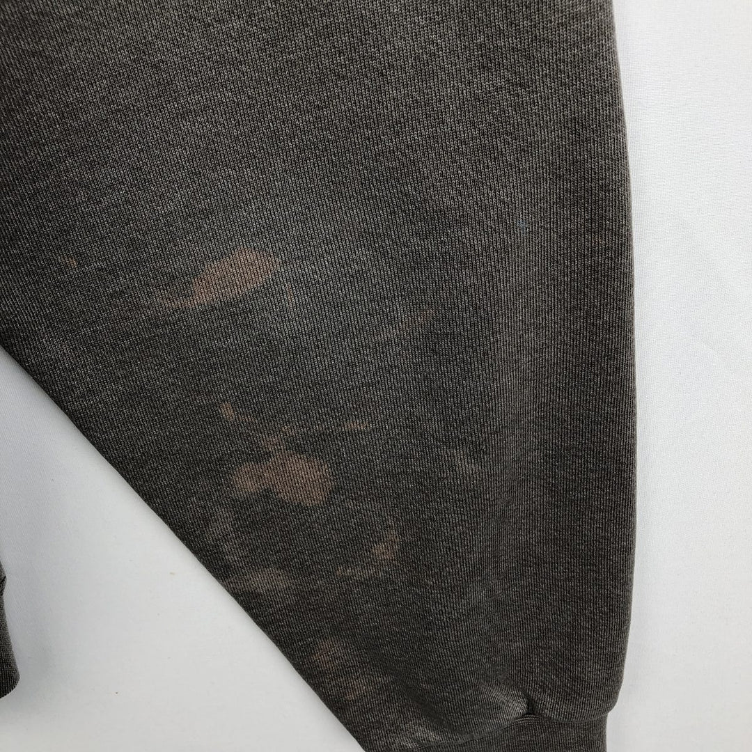 Nike logo sweatshirt, sweatshirt, men's size XL cotton Charcoal Vintage Second Hand