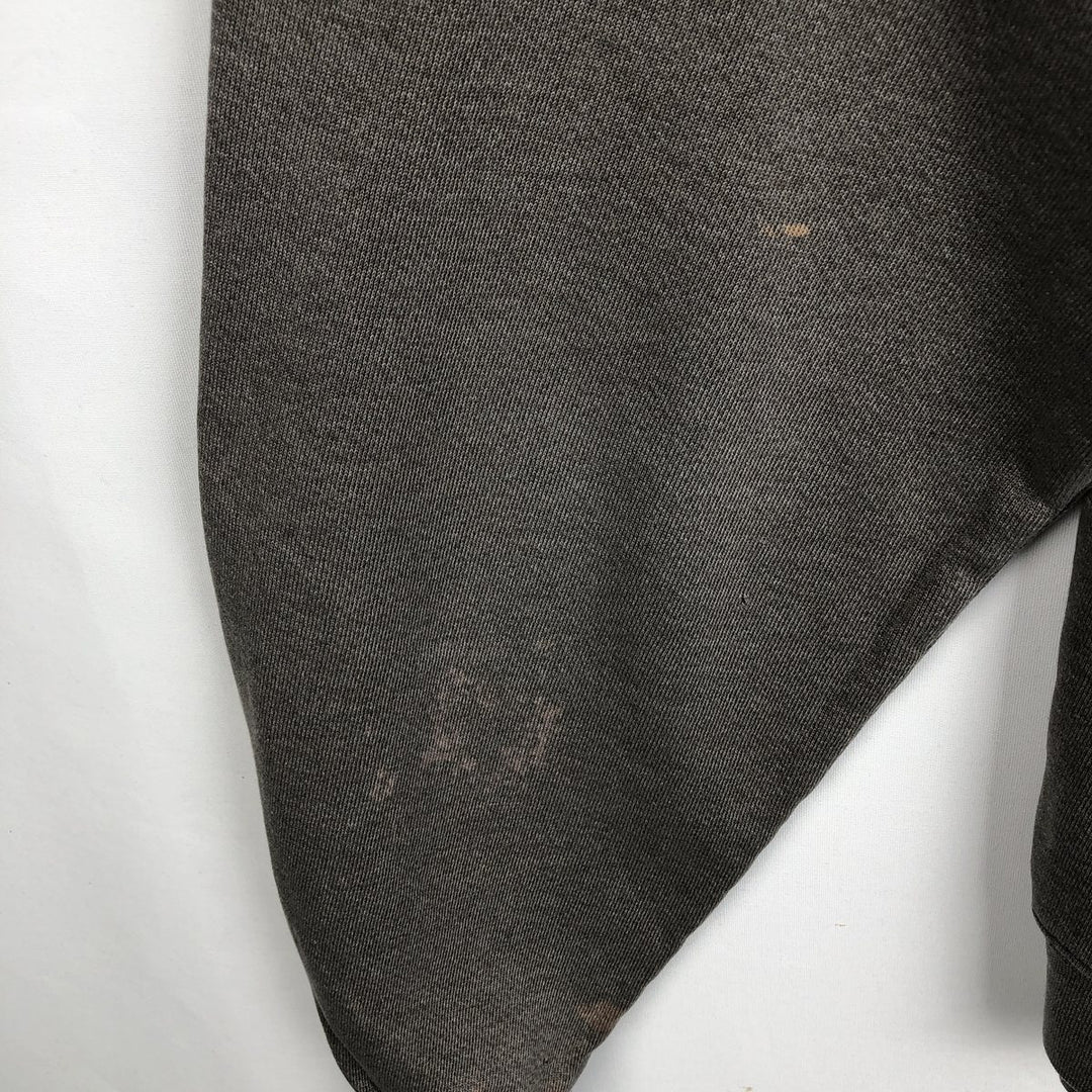 Nike logo sweatshirt, sweatshirt, men's size XL cotton Charcoal Vintage Second Hand