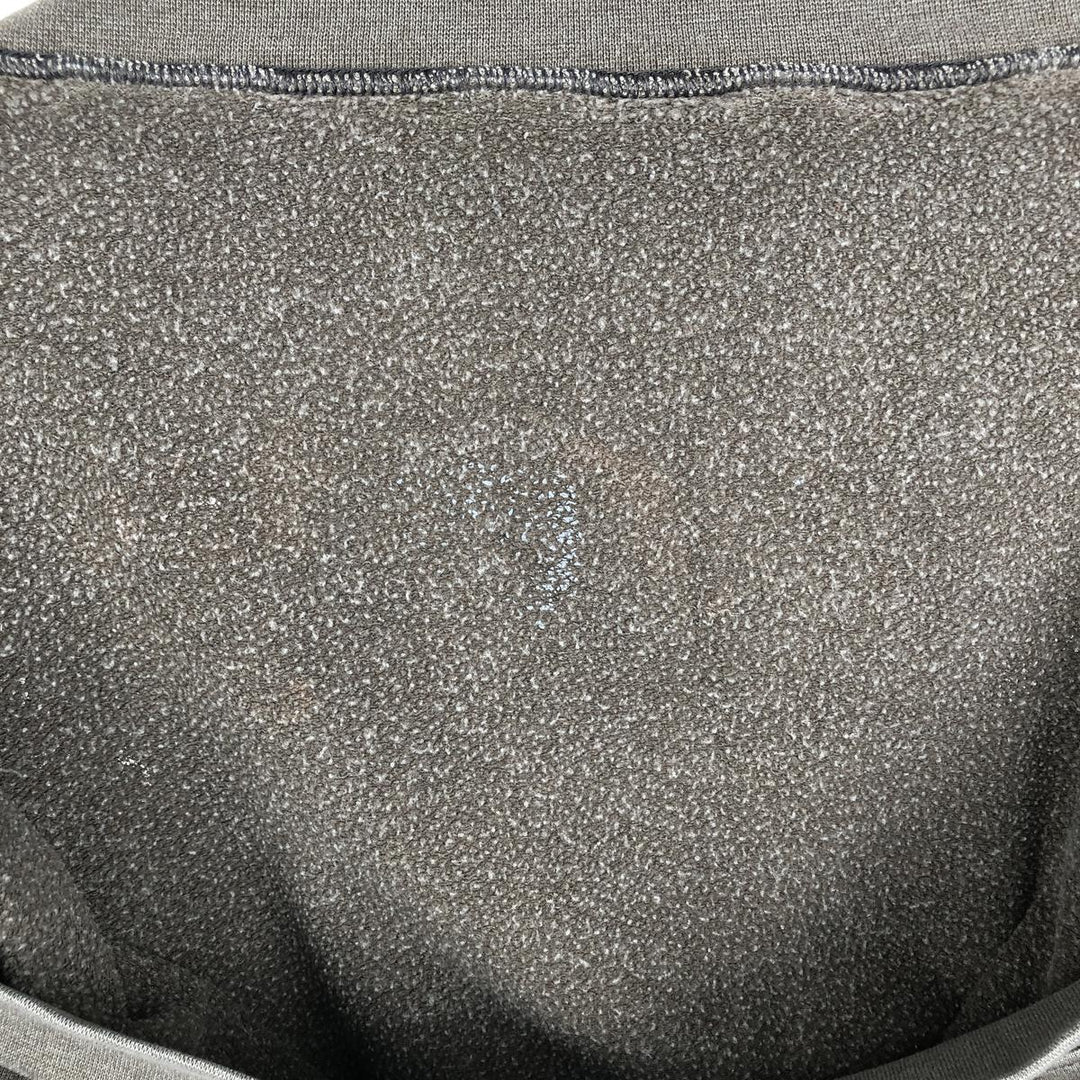 Nike logo sweatshirt, sweatshirt, men's size XL cotton Charcoal Vintage Second Hand