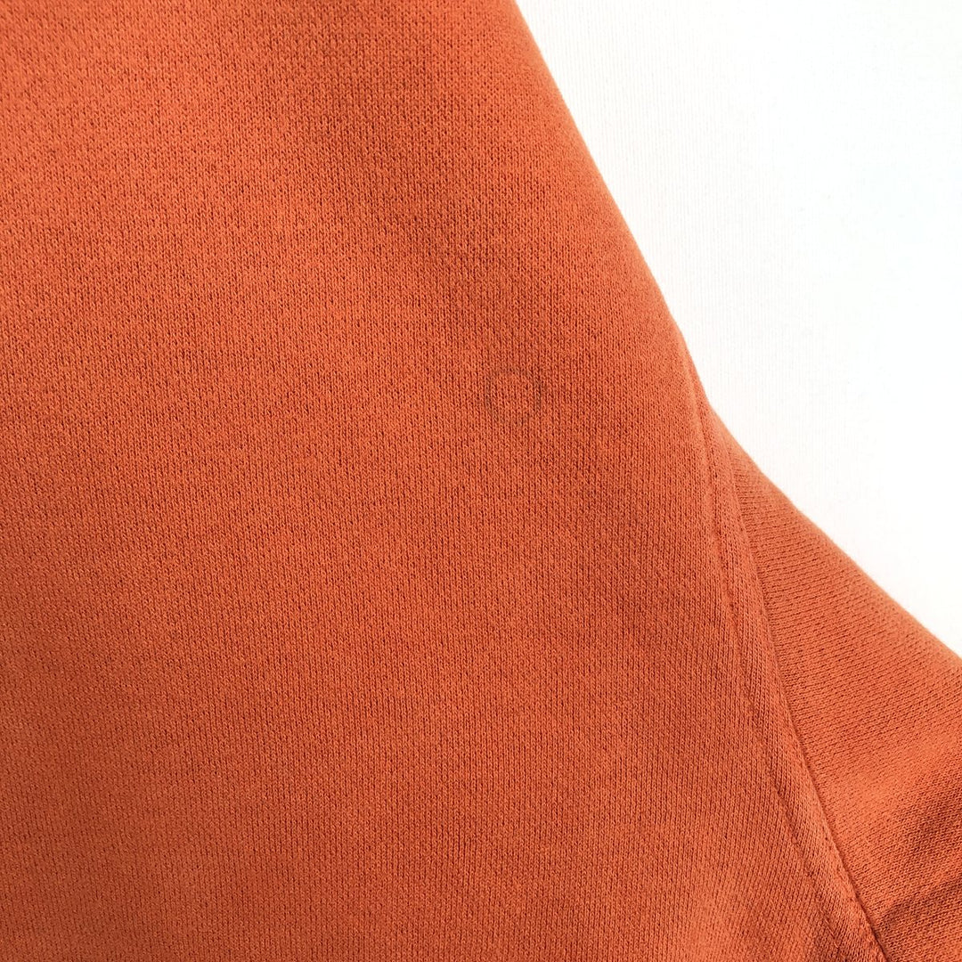 90'S Nike Logo Sweatshirt, Men's XL Size Vintage cotton orange type Vintage Second Hand