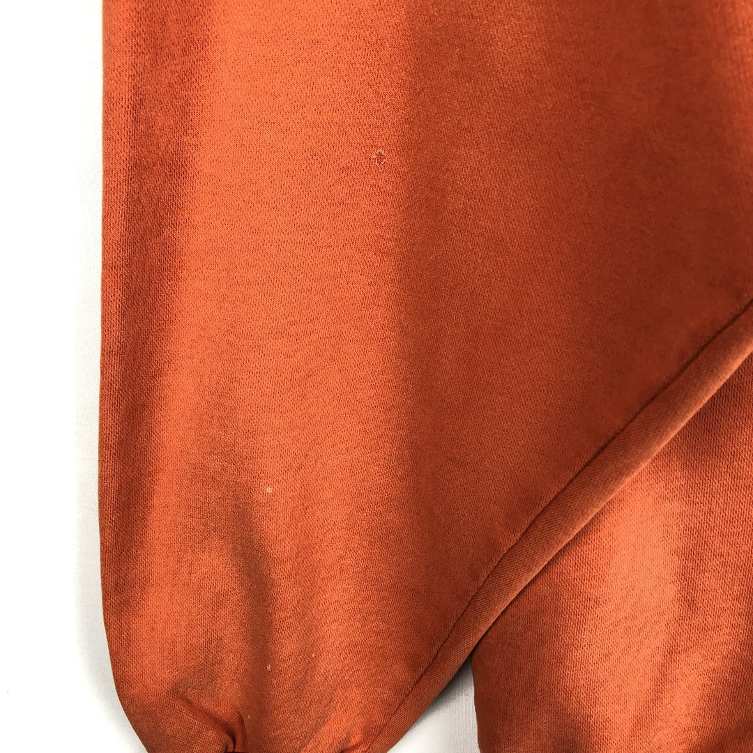 90'S Nike Logo Sweatshirt, Men's XL Size Vintage cotton orange type Vintage Second Hand