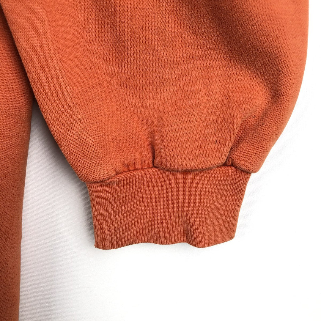 90'S Nike Logo Sweatshirt, Men's XL Size Vintage cotton orange type Vintage Second Hand