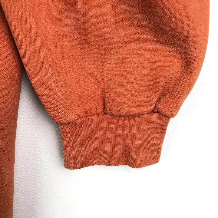 90'S Nike Logo Sweatshirt, Men's XL Size Vintage cotton orange type Vintage Second Hand
