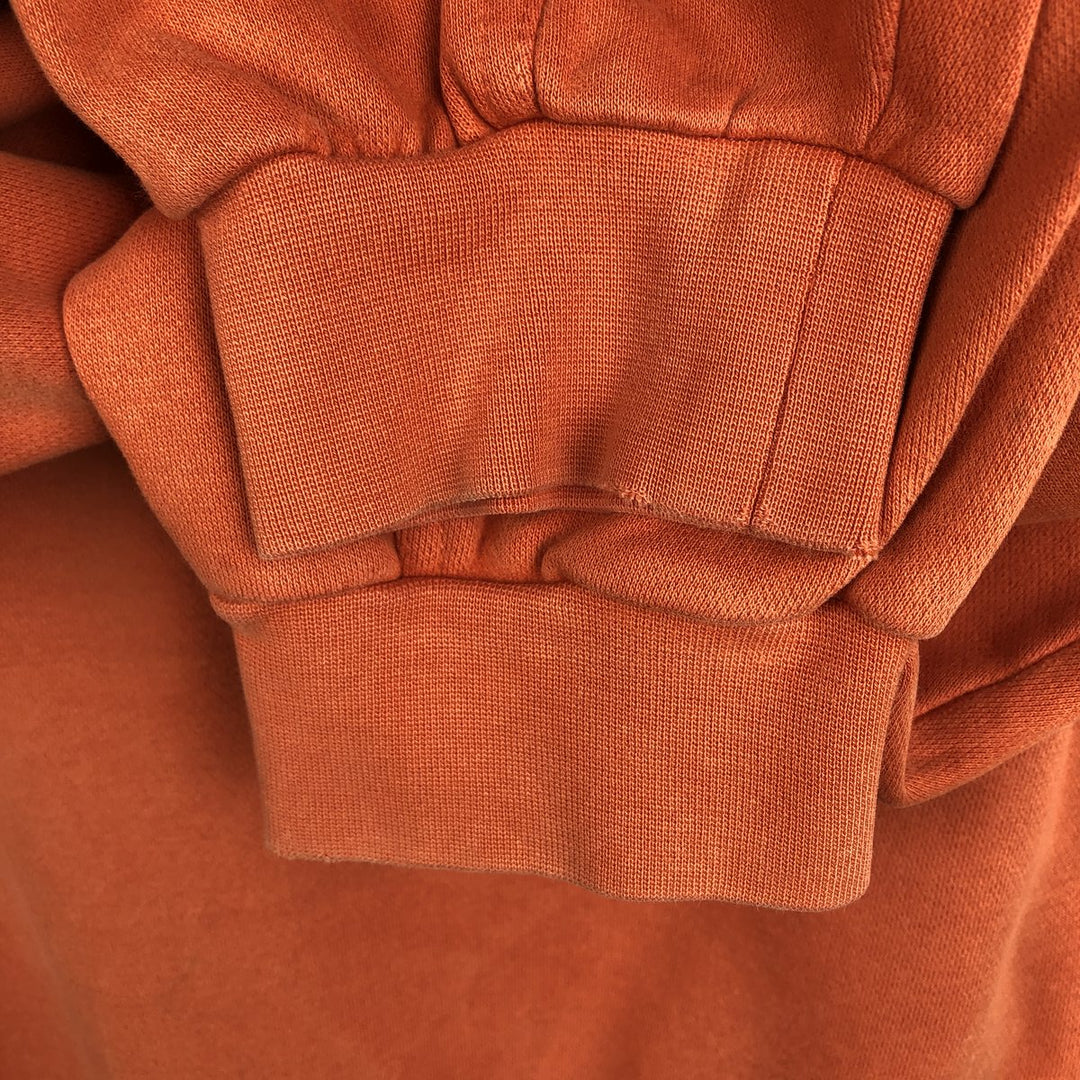90'S Nike Logo Sweatshirt, Men's XL Size Vintage cotton orange type Vintage Second Hand