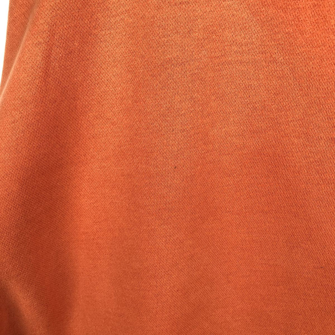 90'S Nike Logo Sweatshirt, Men's XL Size Vintage cotton orange type Vintage Second Hand