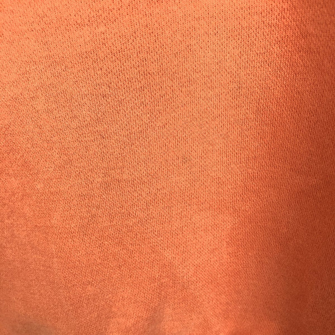 90'S Nike Logo Sweatshirt, Men's XL Size Vintage cotton orange type Vintage Second Hand