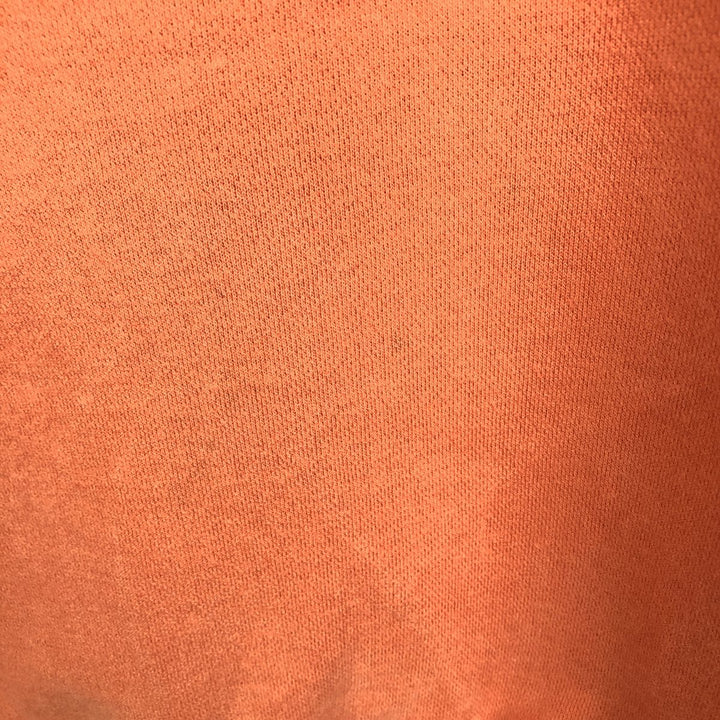 90'S Nike Logo Sweatshirt, Men's XL Size Vintage cotton orange type Vintage Second Hand