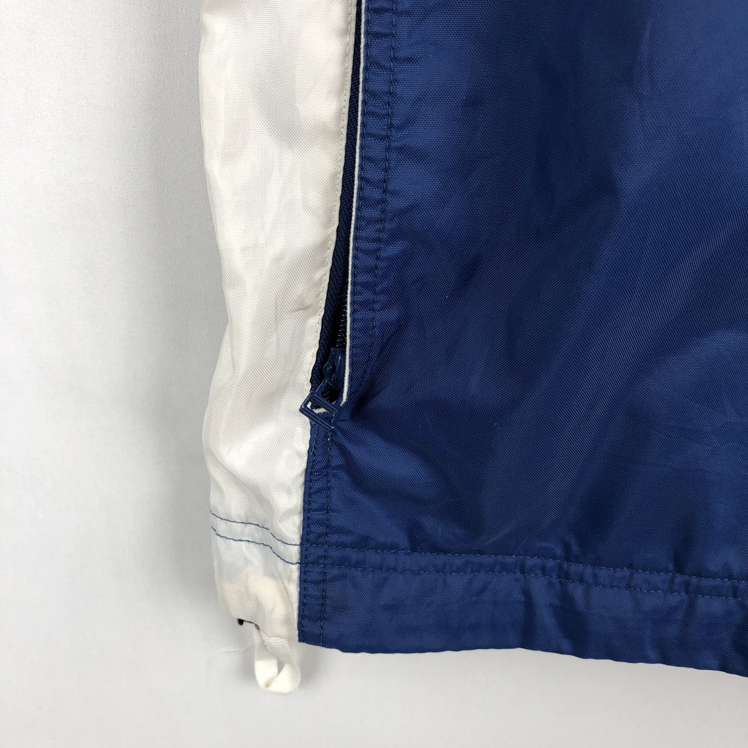 90'S Vintage Nike Anorak Jacket, Men's Size L Nylon blue type Vintage Second Hand