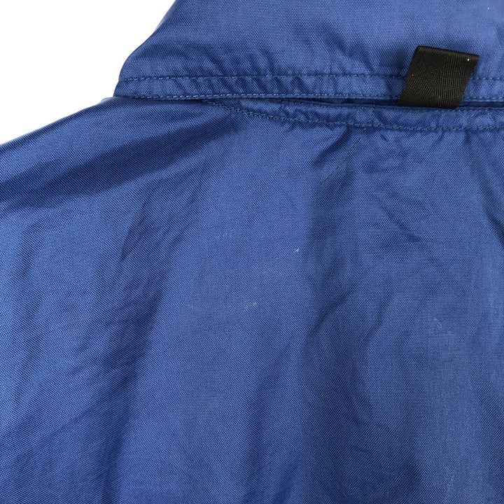 90'S Vintage Nike Anorak Jacket, Men's Size L Nylon blue type Vintage Second Hand