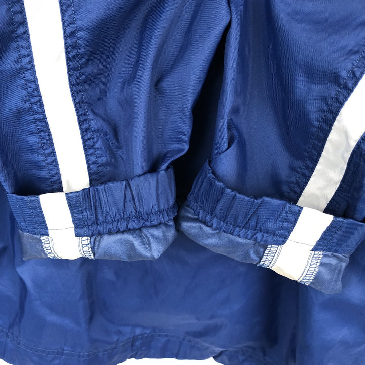 90'S Vintage Nike Anorak Jacket, Men's Size L Nylon blue type Vintage Second Hand