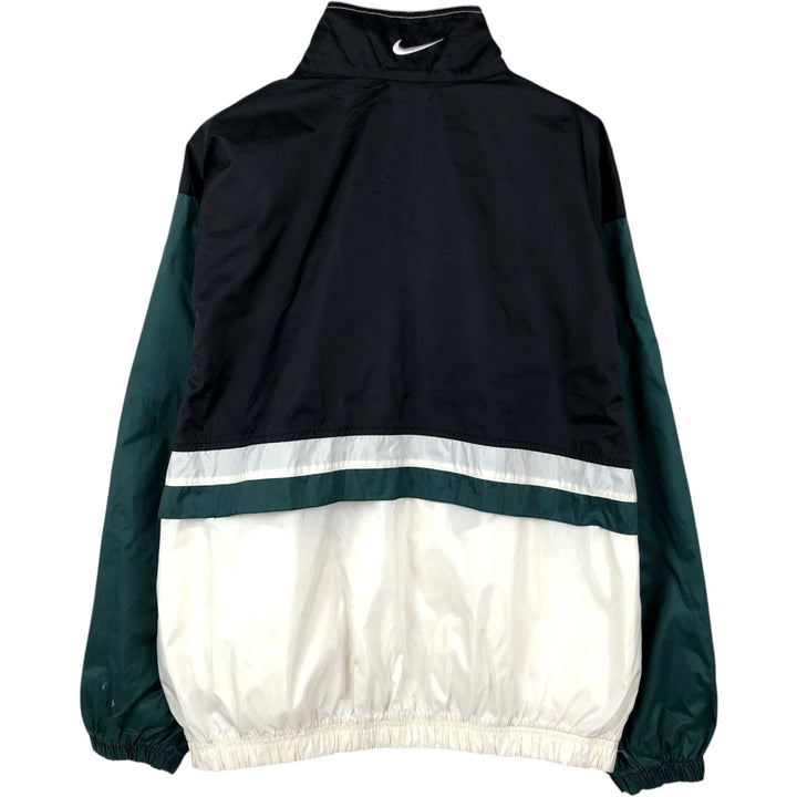 90'S Nike NIKE Nylon Jacket Men's Size L Vintage Nylon black type Vintage Second Hand