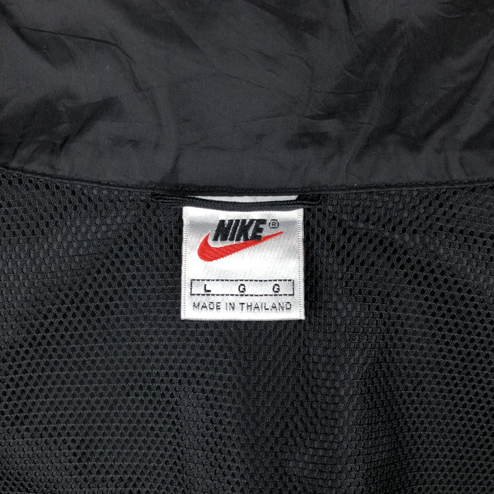 90'S Nike NIKE Nylon Jacket Men's Size L Vintage Nylon black type Vintage Second Hand