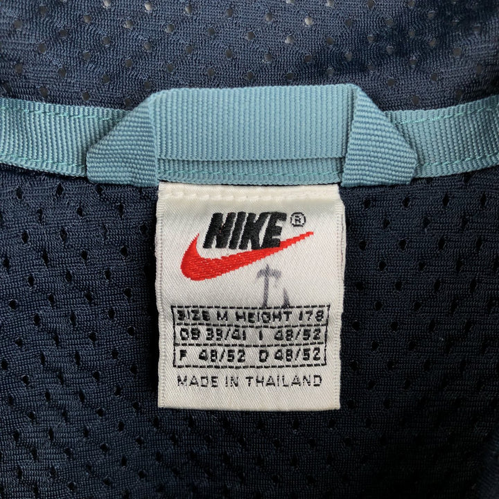 90'S Nike Nylon Pullover, Men's Size M (approx.), Vintage Nylon navy blue type Vintage Second Hand