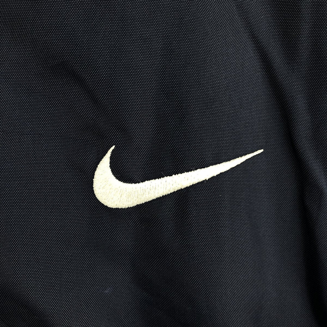 90'S Nike Nylon Pullover, Men's Size M (approx.), Vintage Nylon navy blue type Vintage Second Hand