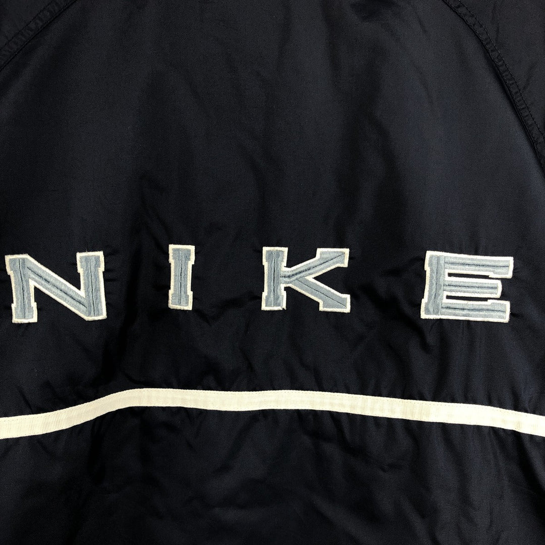 90'S Nike Nylon Pullover, Men's Size M (approx.), Vintage Nylon navy blue type Vintage Second Hand