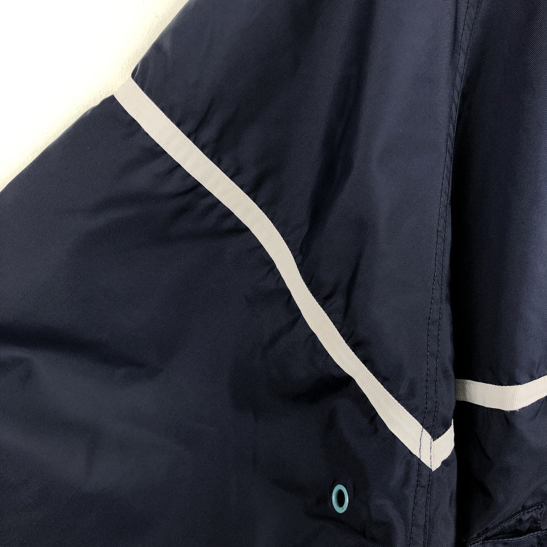 90'S Nike Nylon Pullover, Men's Size M (approx.), Vintage Nylon navy blue type Vintage Second Hand