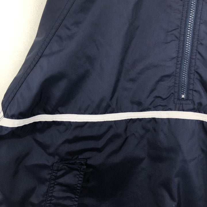 90'S Nike Nylon Pullover, Men's Size M (approx.), Vintage Nylon navy blue type Vintage Second Hand