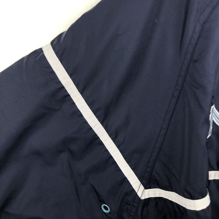 90'S Nike Nylon Pullover, Men's Size M (approx.), Vintage Nylon navy blue type Vintage Second Hand