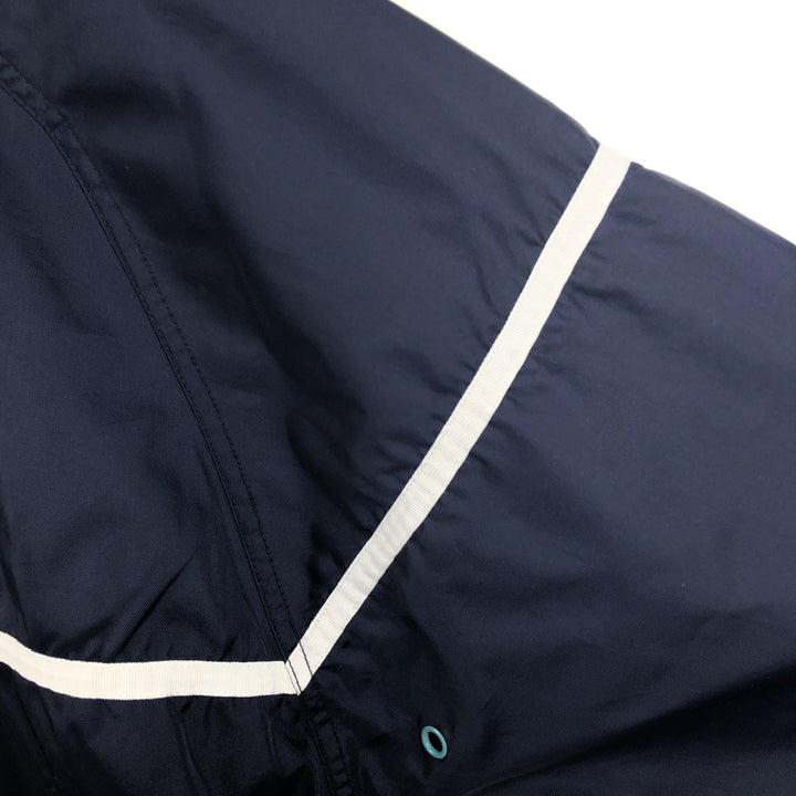 90'S Nike Nylon Pullover, Men's Size M (approx.), Vintage Nylon navy blue type Vintage Second Hand