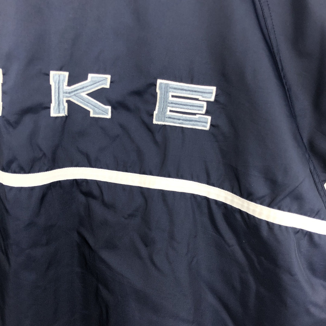 90'S Nike Nylon Pullover, Men's Size M (approx.), Vintage Nylon navy blue type Vintage Second Hand