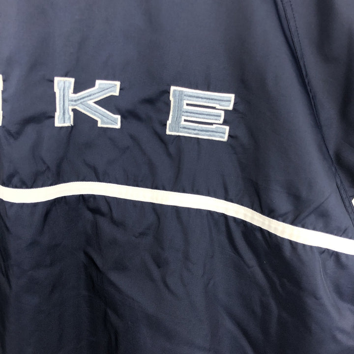 90'S Nike Nylon Pullover, Men's Size M (approx.), Vintage Nylon navy blue type Vintage Second Hand