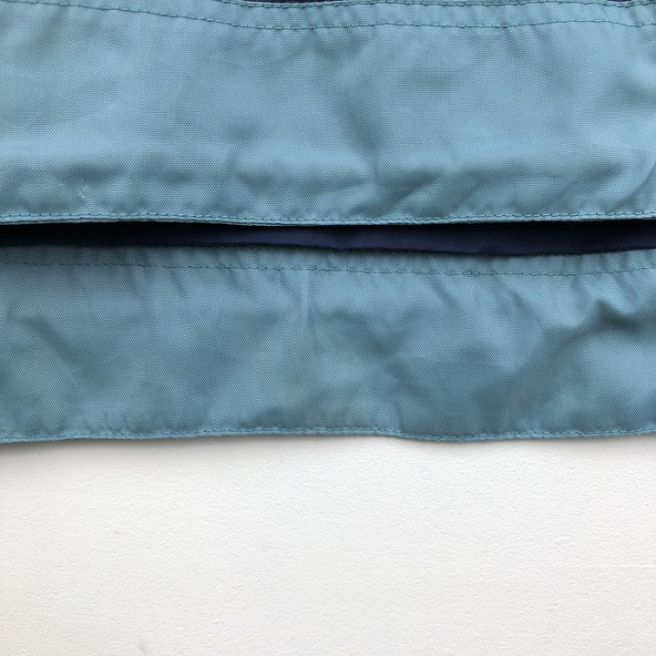 90'S Nike Nylon Pullover, Men's Size M (approx.), Vintage Nylon navy blue type Vintage Second Hand