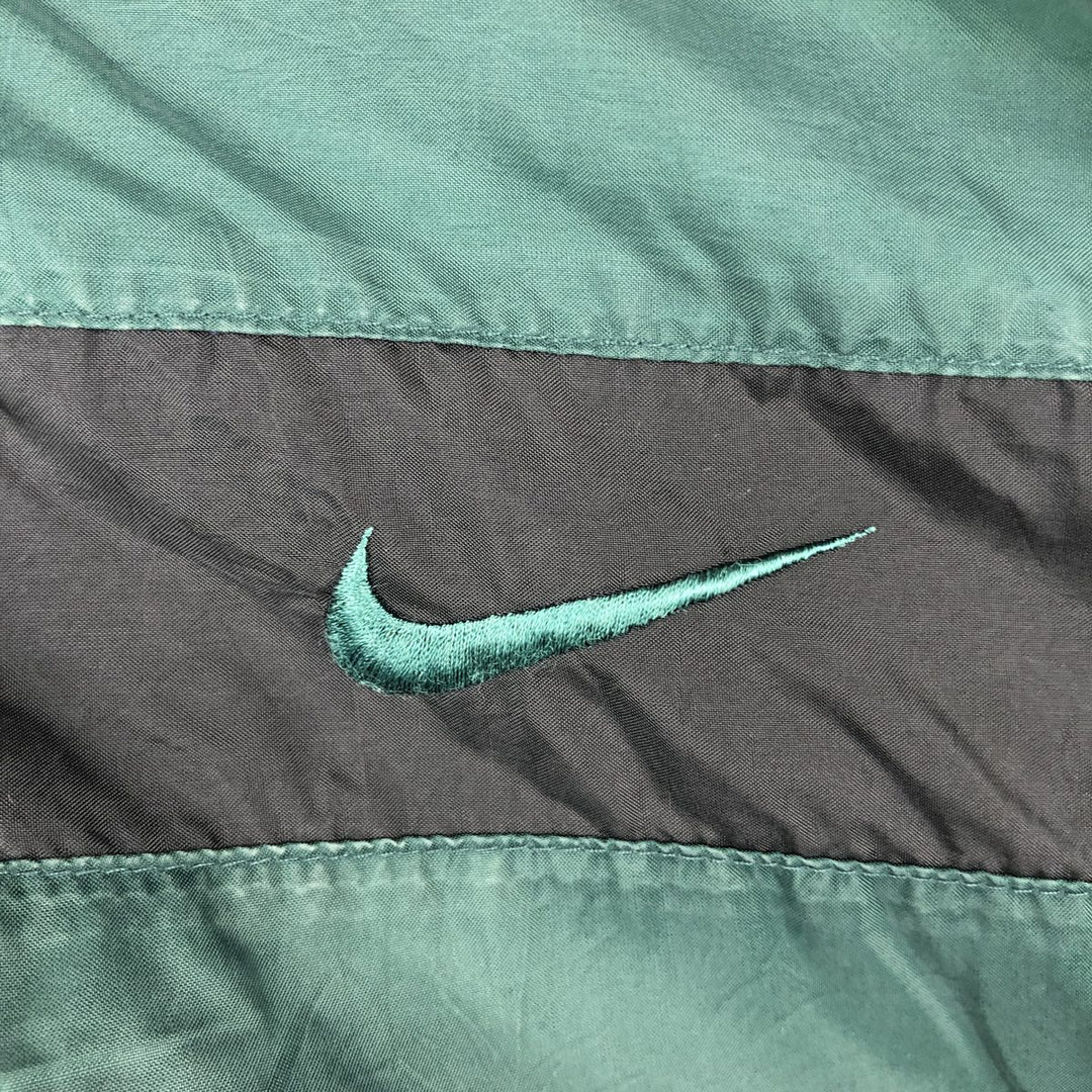 Nike Nylon Jacket, Men's XL Nylon Green type dark green Vintage Second Hand