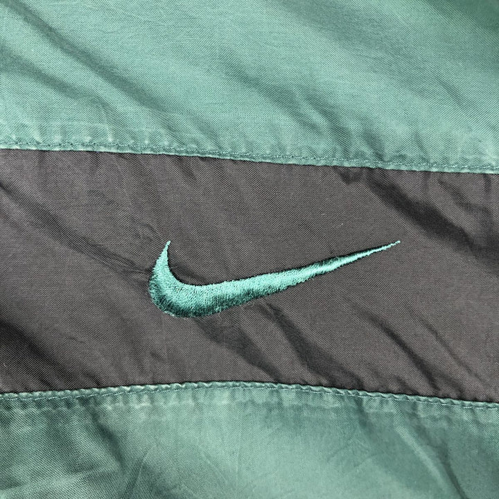 Nike Nylon Jacket, Men's XL Nylon Green type dark green Vintage Second Hand