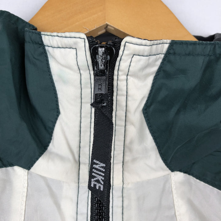 Nike Nylon Jacket, Men's XL Nylon Green type dark green Vintage Second Hand