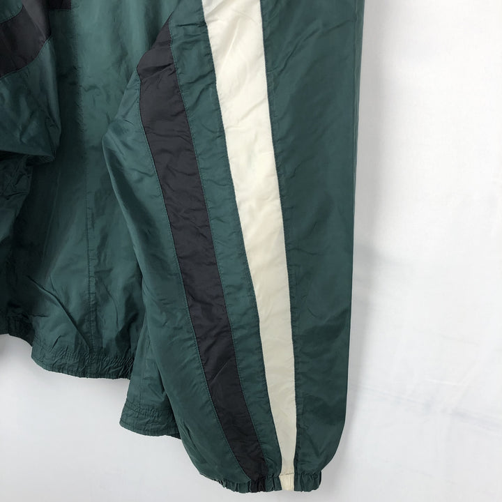 Nike Nylon Jacket, Men's XL Nylon Green type dark green Vintage Second Hand