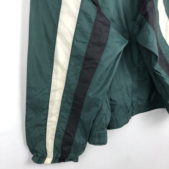 Nike Nylon Jacket, Men's XL Nylon Green type dark green Vintage Second Hand