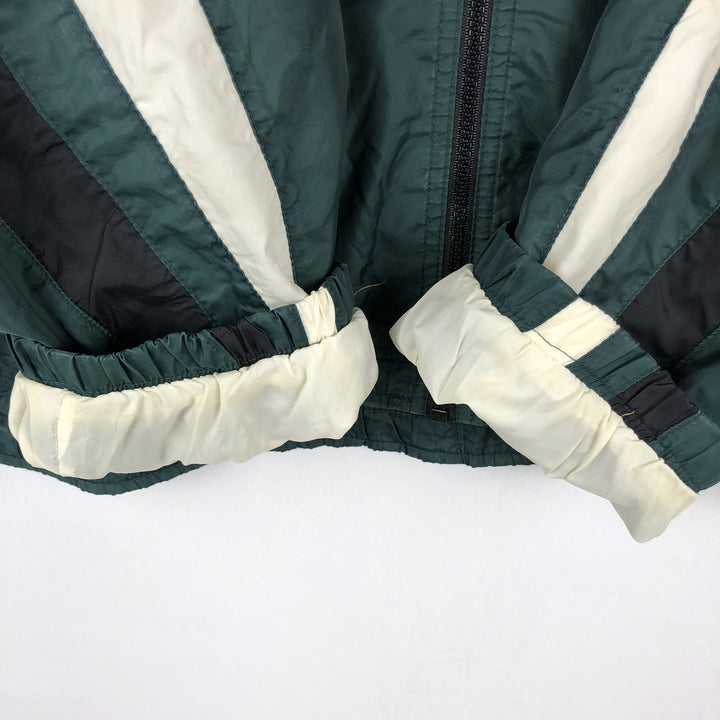 Nike Nylon Jacket, Men's XL Nylon Green type dark green Vintage Second Hand