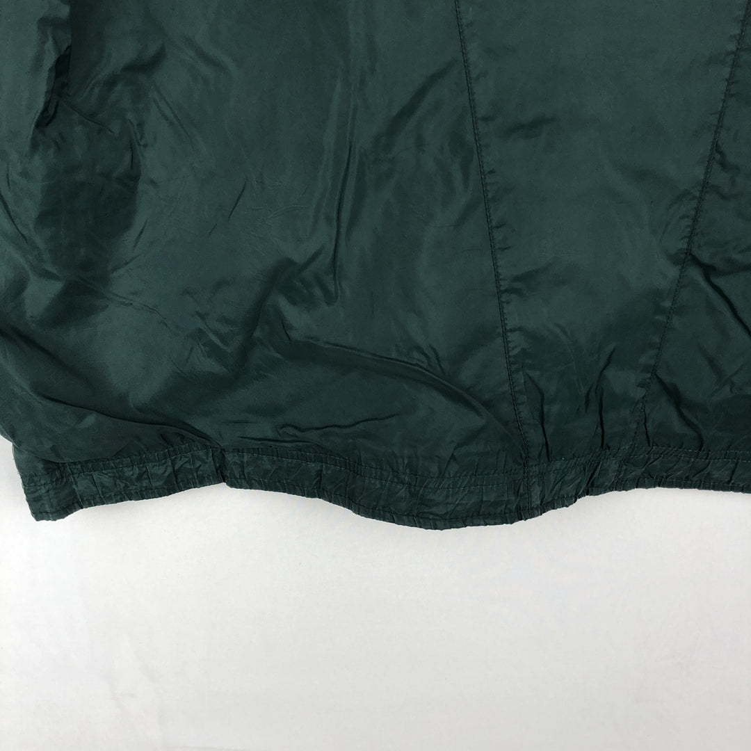 Nike Nylon Jacket, Men's XL Nylon Green type dark green Vintage Second Hand