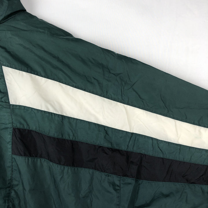 Nike Nylon Jacket, Men's XL Nylon Green type dark green Vintage Second Hand