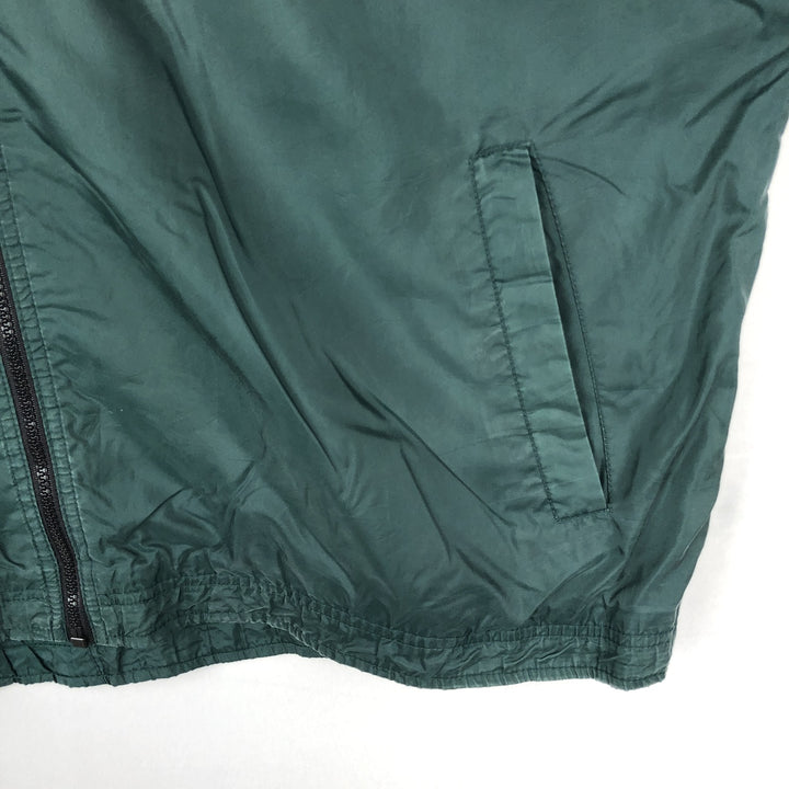 Nike Nylon Jacket, Men's XL Nylon Green type dark green Vintage Second Hand