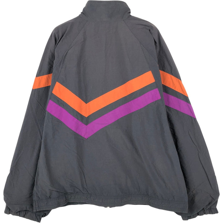 Vintage 90'S Nike silver tag windbreaker, size M, men's unclear Charcoal Vintage Second Hand