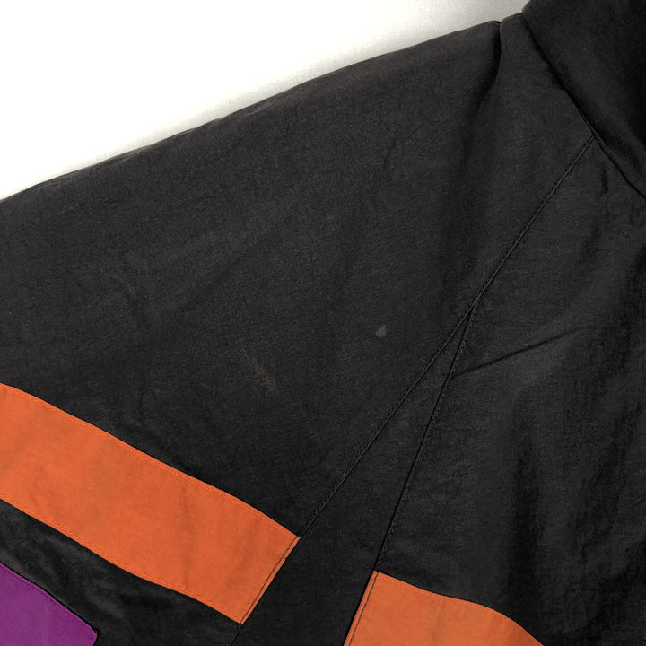 Vintage 90'S Nike silver tag windbreaker, size M, men's unclear Charcoal Vintage Second Hand