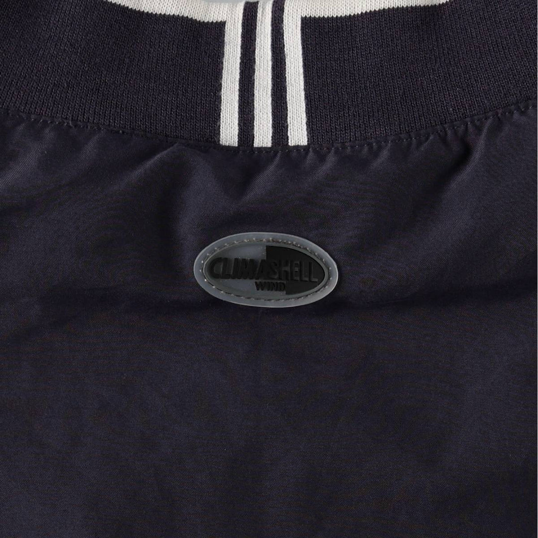 2000'S adidas V-neck warm-up pullover, men's size L polyester navy blue type Vintage Second Hand