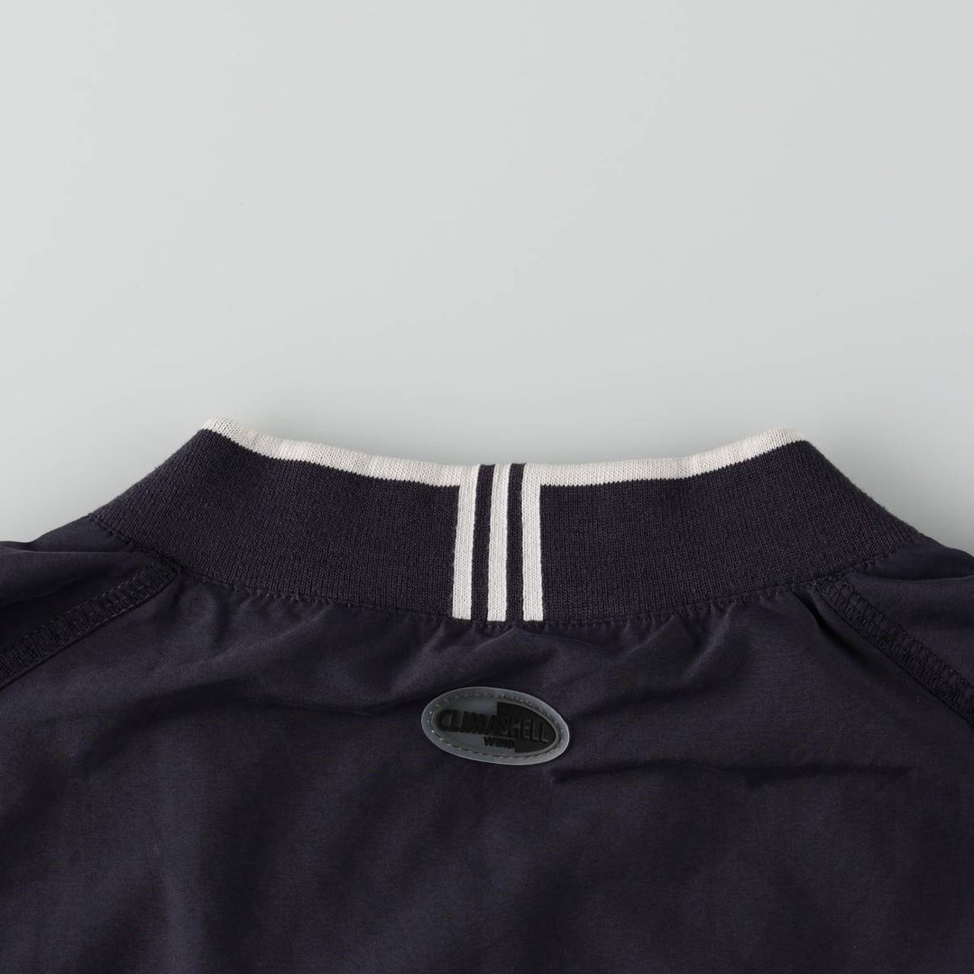 2000'S adidas V-neck warm-up pullover, men's size L polyester navy blue type Vintage Second Hand