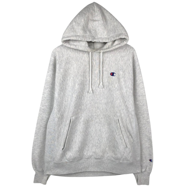 Champion REVERSE WEAVE Reverse Weave Sweat Pullover Hoodie Men's L size cotton gray type Vintage Second Hand