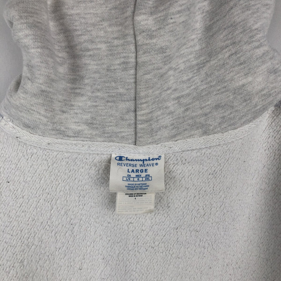 Champion REVERSE WEAVE Reverse Weave Sweat Pullover Hoodie Men's L size cotton gray type Vintage Second Hand